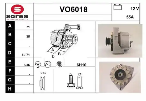 генератор SERA VO6018