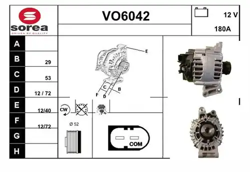 генератор SERA VO6042