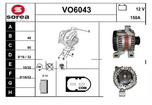 генератор SERA VO6043