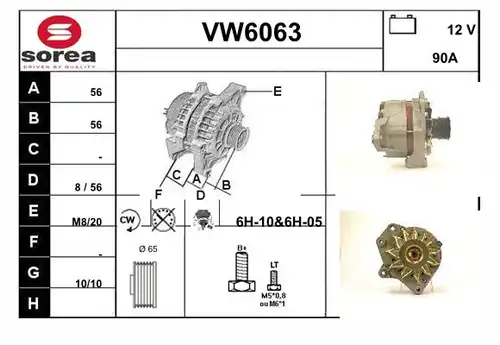 генератор SERA VW6063