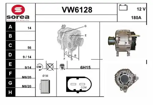 генератор SERA VW6128