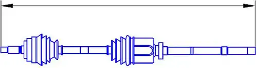 полуоска SERCORE 12069A