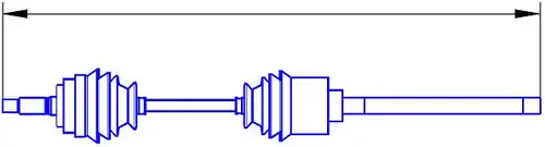 полуоска SERCORE 121007