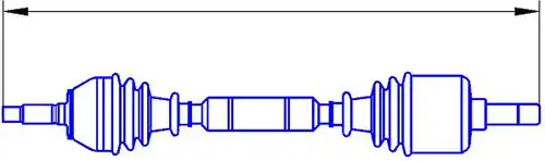 полуоска SERCORE 12160