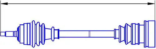 полуоска SERCORE 12300