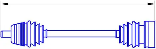 полуоска SERCORE 12368A