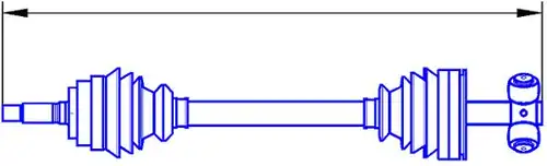 полуоска SERCORE 12520A