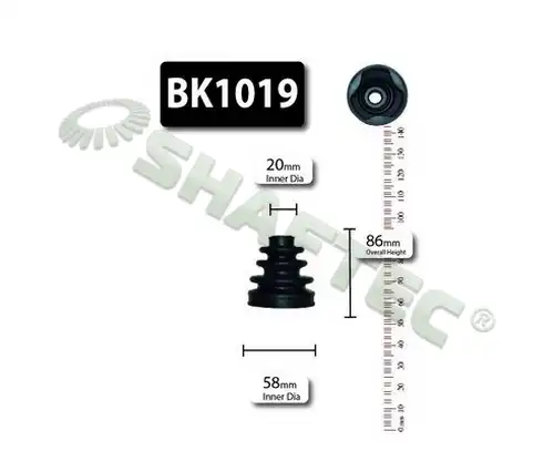 комплект маншон, полуоска SHAFTEC BK1019