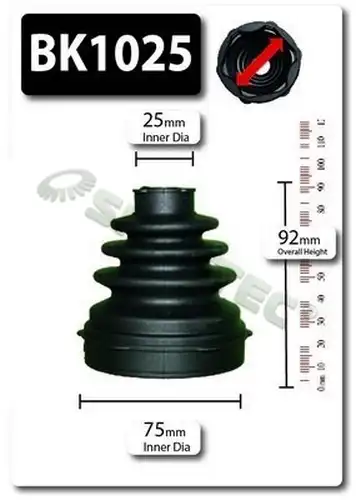 комплект маншон, полуоска SHAFTEC BK1025