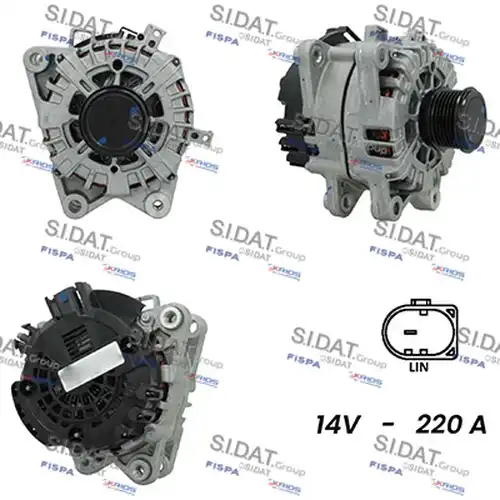 генератор SIDAT A12VA0304A2