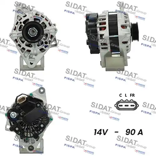 генератор SIDAT A12VA0670A2