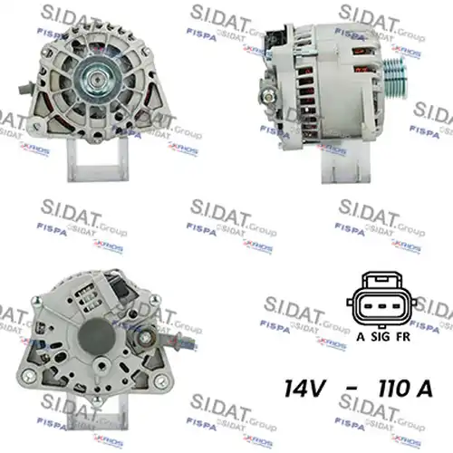 генератор SIDAT A12VS0466A2