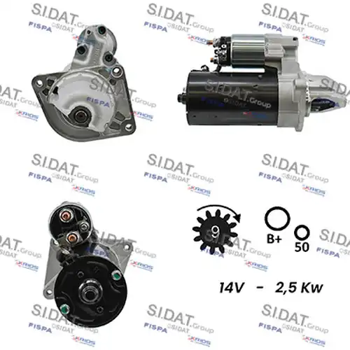 стартер SIDAT S12BH0008A2