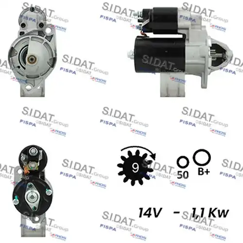 стартер SIDAT S12BH0202A2