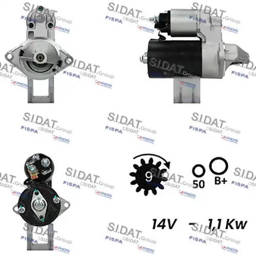 стартер SIDAT S12BH0203A2