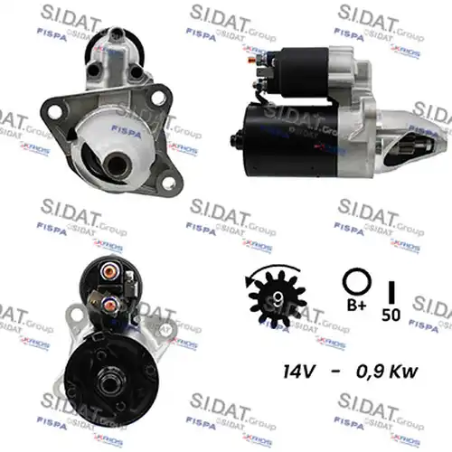 стартер SIDAT S12BH0256A2