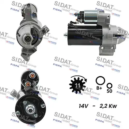 стартер SIDAT S12BH0431