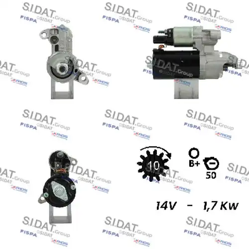 стартер SIDAT S12BH0600A2