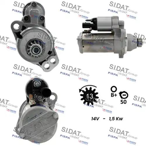 стартер SIDAT S12BH0602