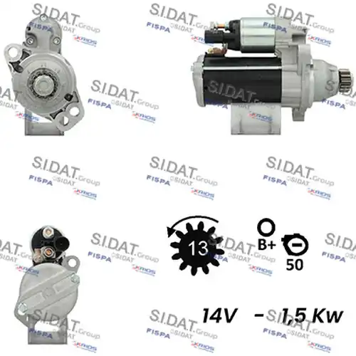 стартер SIDAT S12BH0602A2