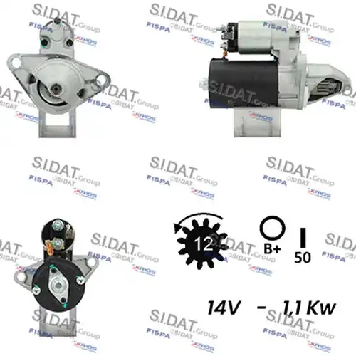 стартер SIDAT S12BH0643A2