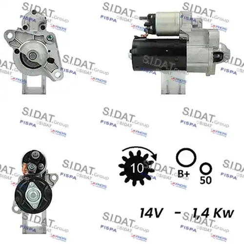 стартер SIDAT S12BH0742A2