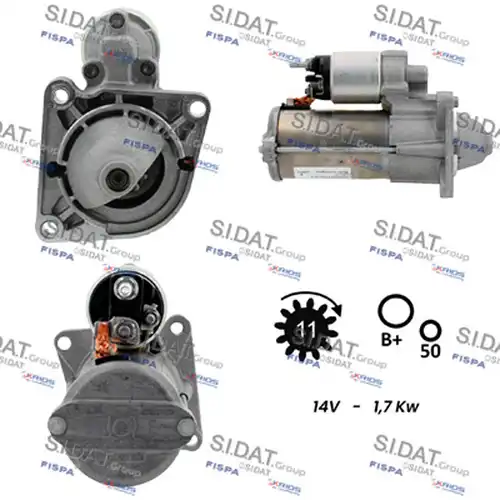 стартер SIDAT S12BH0796