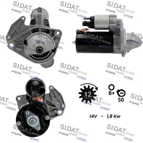 стартер SIDAT S12BH0912