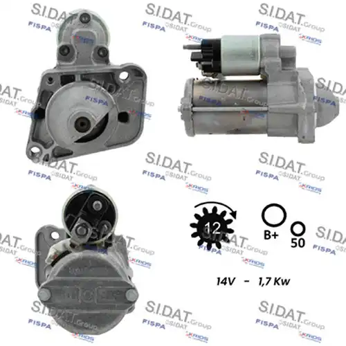 стартер SIDAT S12BH0913