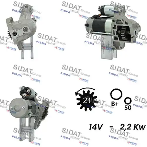 стартер SIDAT S12DE0345