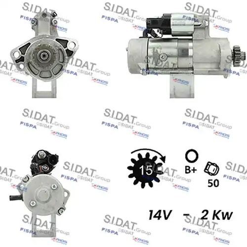 стартер SIDAT S12DE0449