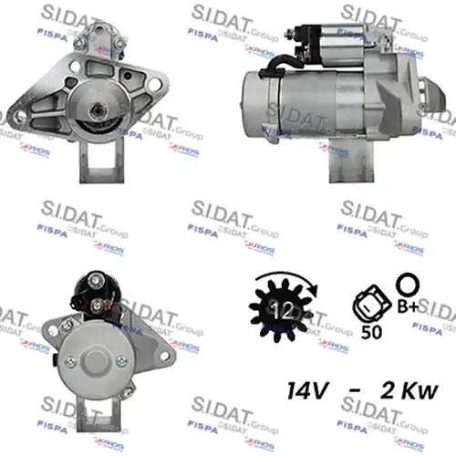 стартер SIDAT S12DE0617A2