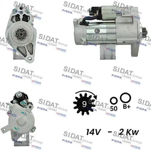 стартер SIDAT S12DE0647A2