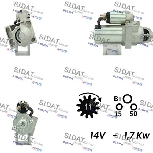 стартер SIDAT S12DR0307A2