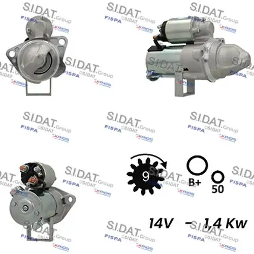 стартер SIDAT S12DR0538A2