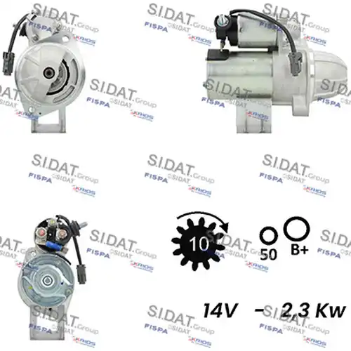 стартер SIDAT S12DR0761