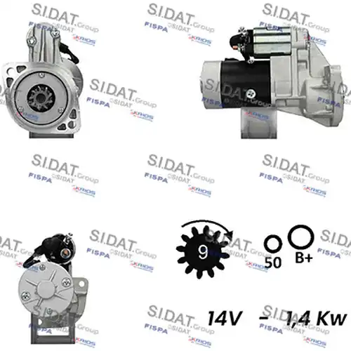 стартер SIDAT S12HT0575A2