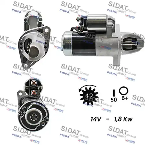 стартер SIDAT S12MH0164A2