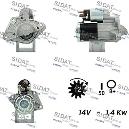 стартер SIDAT S12MH0218