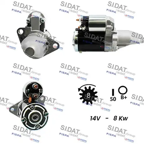 стартер SIDAT S12MH0274A2