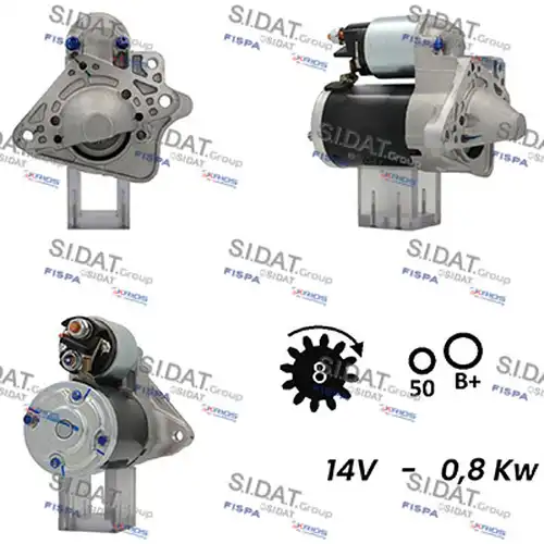 стартер SIDAT S12MH0365