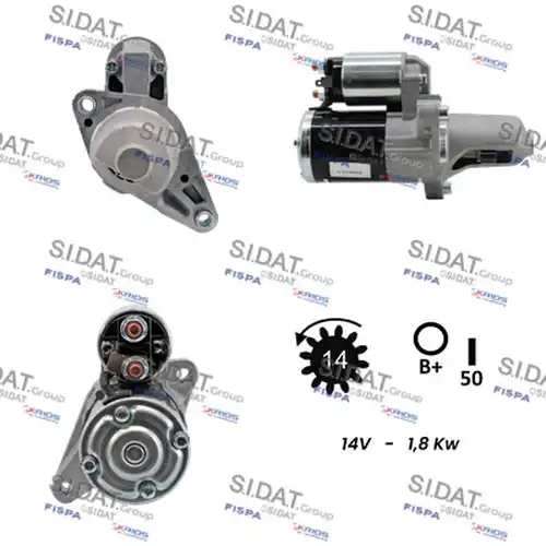 стартер SIDAT S12MH0499A2