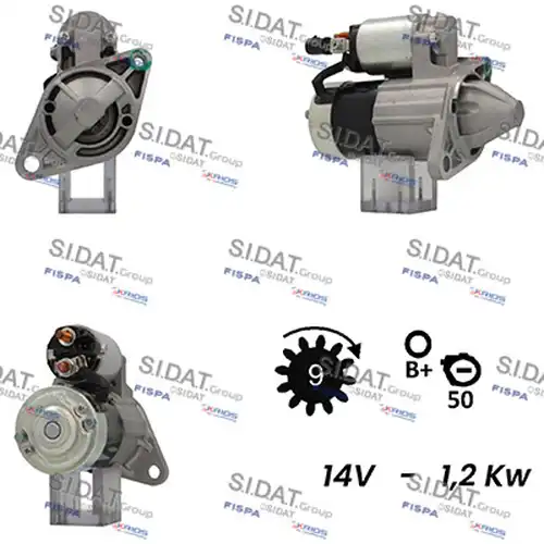 стартер SIDAT S12MH0501