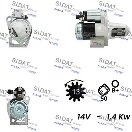 стартер SIDAT S12MH0571A2