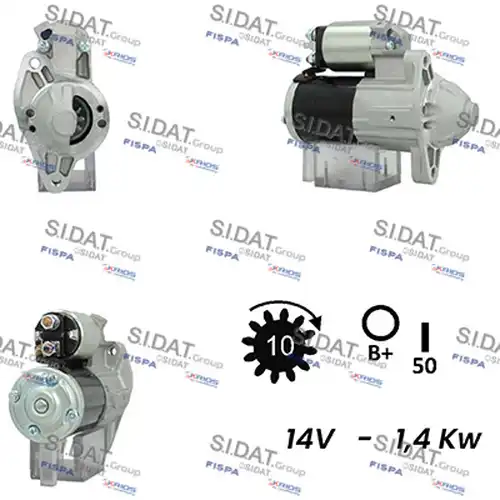 стартер SIDAT S12MH0753A2