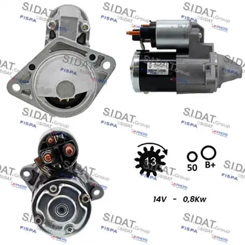 стартер SIDAT S12MH0853