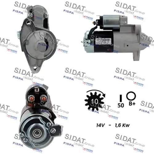 стартер SIDAT S12MH0872A2