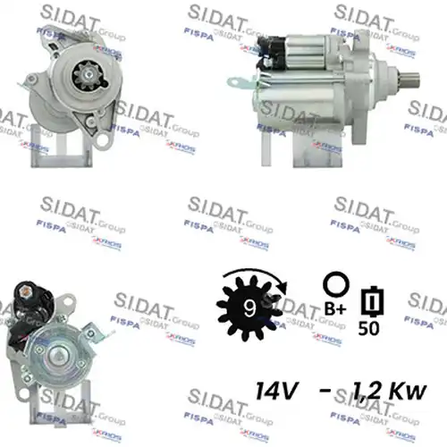 стартер SIDAT S12MT0527A2