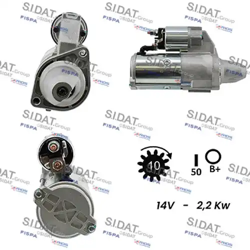 стартер SIDAT S12VA0314