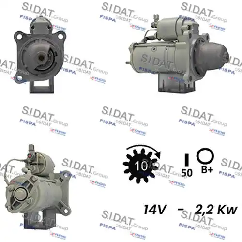 стартер SIDAT S12VA0387A2